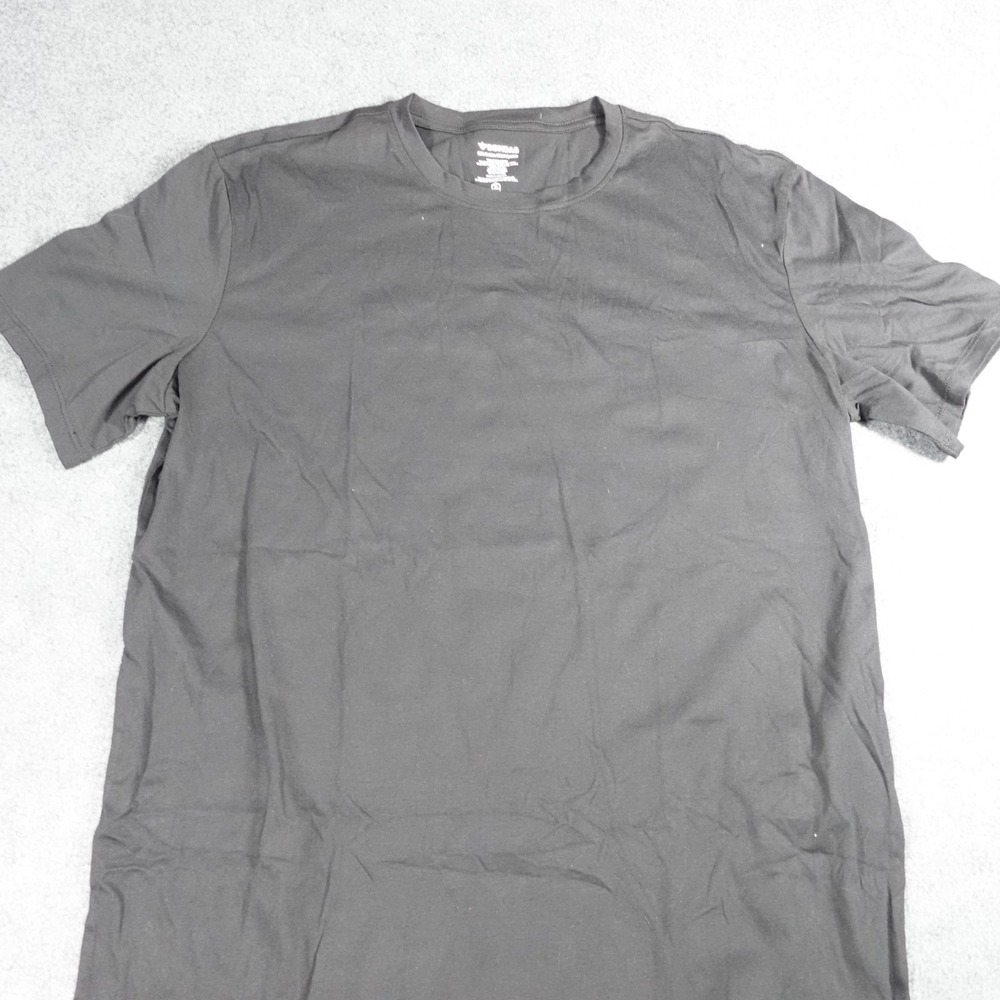 Bombas Bee Better Mens Black Short Sleeve Crew Neck T-Shirt Size Large 1704